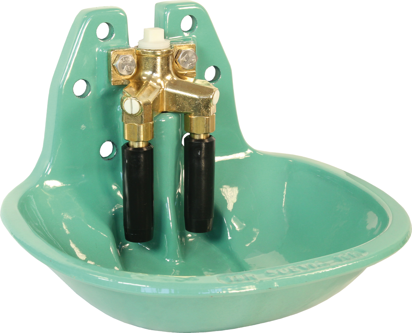 Doppel-Rohrventil-Becken Mod. 19R mit 3/4" Messingventil