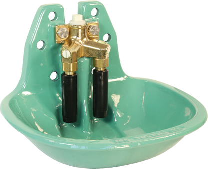 Doppel-Rohrventil-Becken Mod. 19R mit 3/4" Messingventil