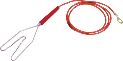 Zaunanschlusskabel mit Herzklemme