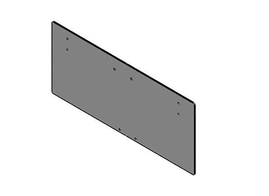 Aufnahmeplatten für Anbaugeräte - Universal (grundiert)