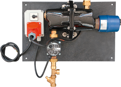 Umlaufheizsystem mit 93 W Pumpe