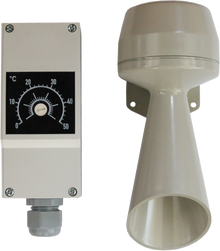 Warnanlage für Umlaufheizsystem