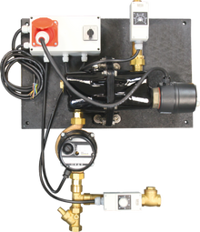Umlaufheizsystem mit 400 W Pumpe