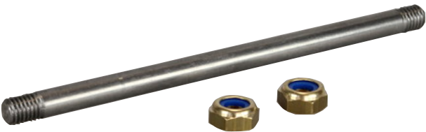 Achse 8x145 mm aus Edelstahl