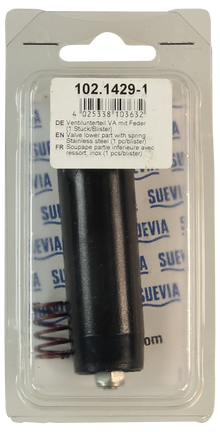 Ventilunterteil mit Feder Suevia V2A Ventil, 3/4" Anschluss