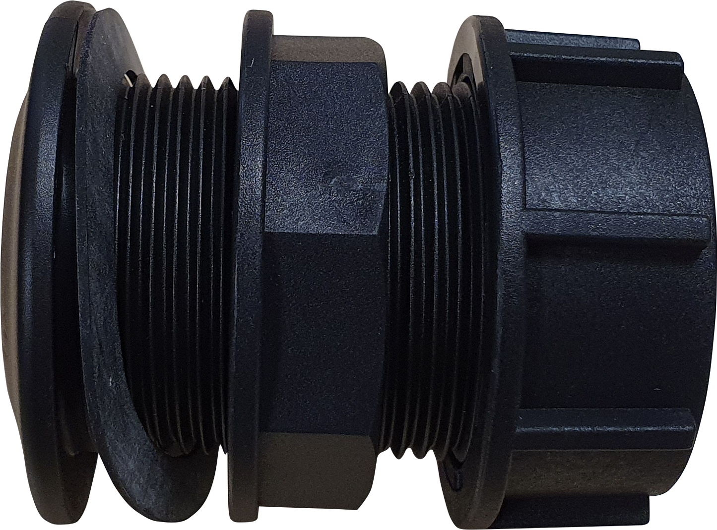 Ablaufgarnitur 1 1/4" für Edelstahltröge Kunststoff, 32/41 mm, für Lochdurchmesser von 43 mm