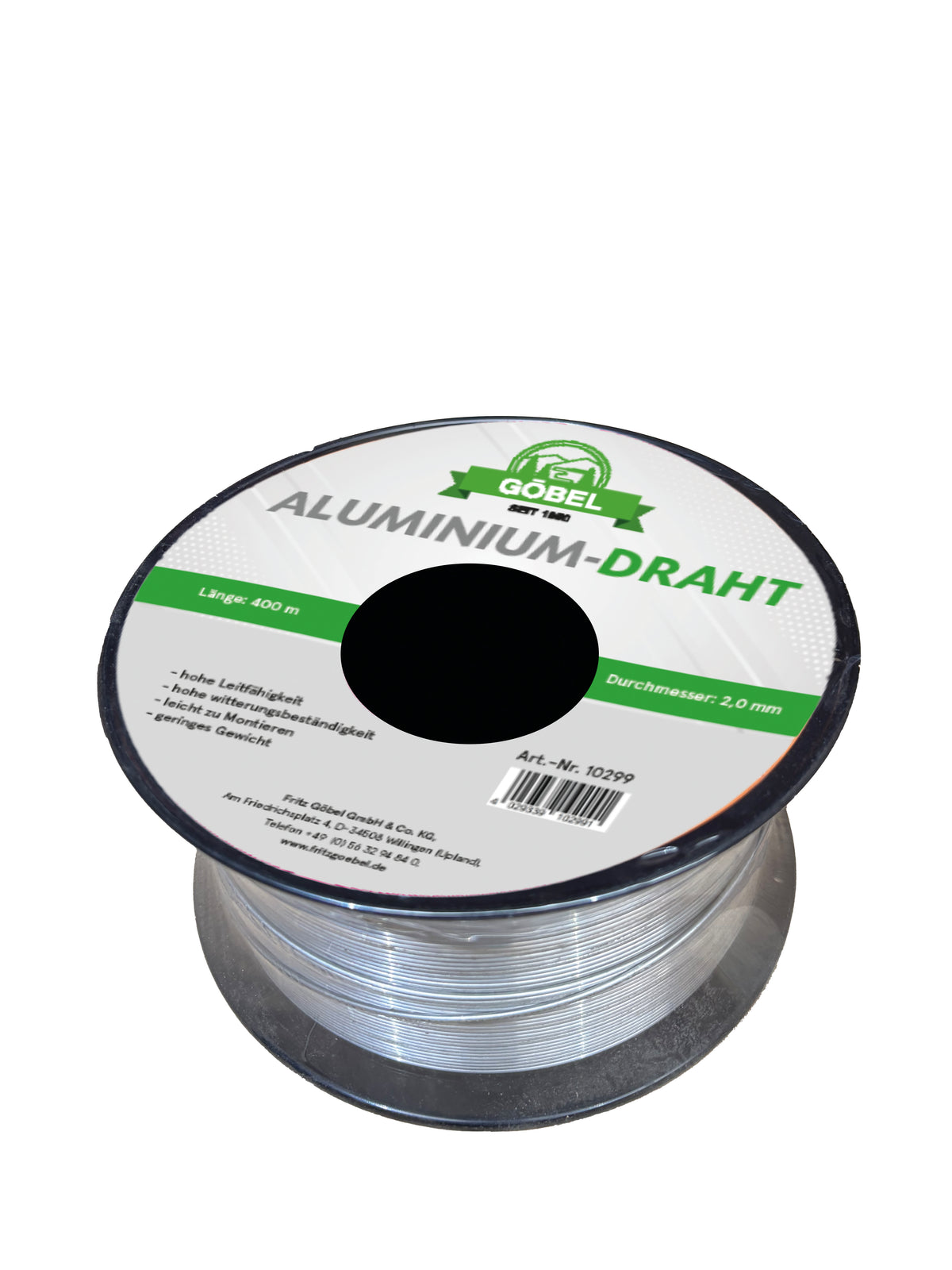 Alu-Draht 400m 2,00mm