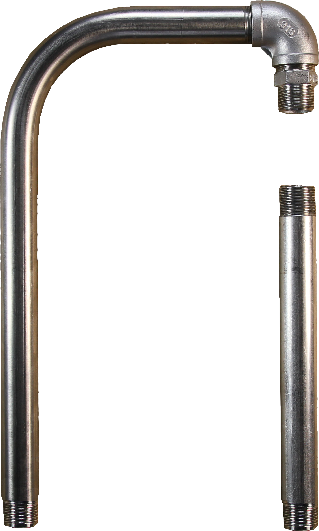 Ringleitungs-Anschluss-Set 3/4" aus Edelstahl, passend zu Modell 19R