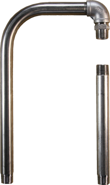 Ringleitungs-Anschluss-Set 3/4" aus Edelstahl, passend zu Modell 19R