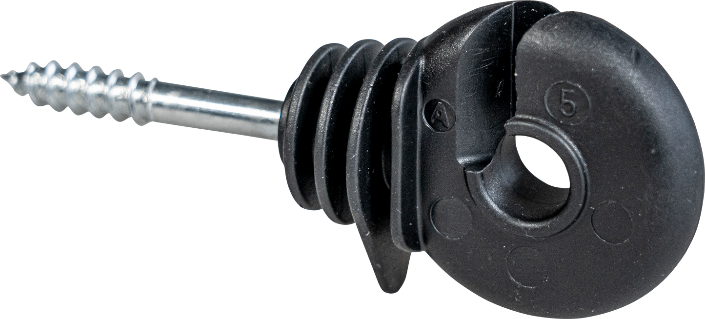 Ringisolator mit durchgehender Stütze mit Holzgewinde