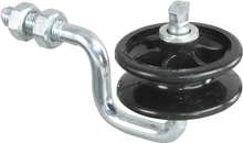 Eckrolle für Metallpfähle, mit metr. Gewinde M8 (6 Stück / Pack)