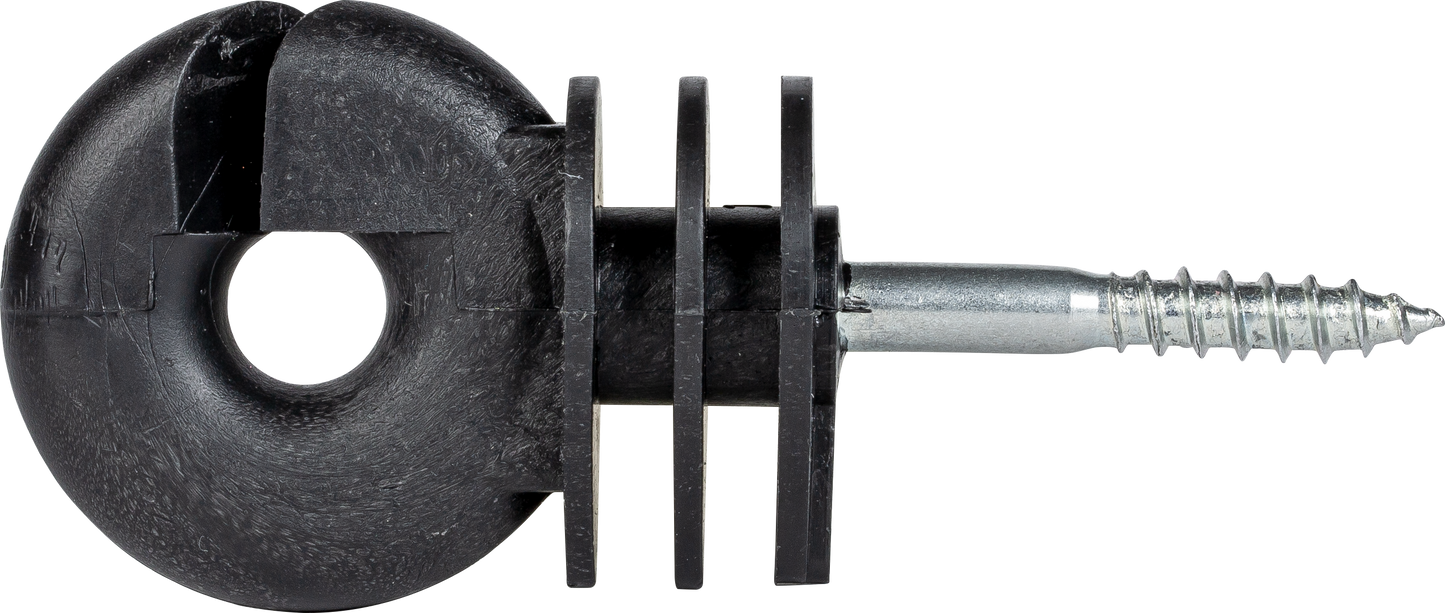 Ringisolator mit selbstschneidendem Holzgewinde