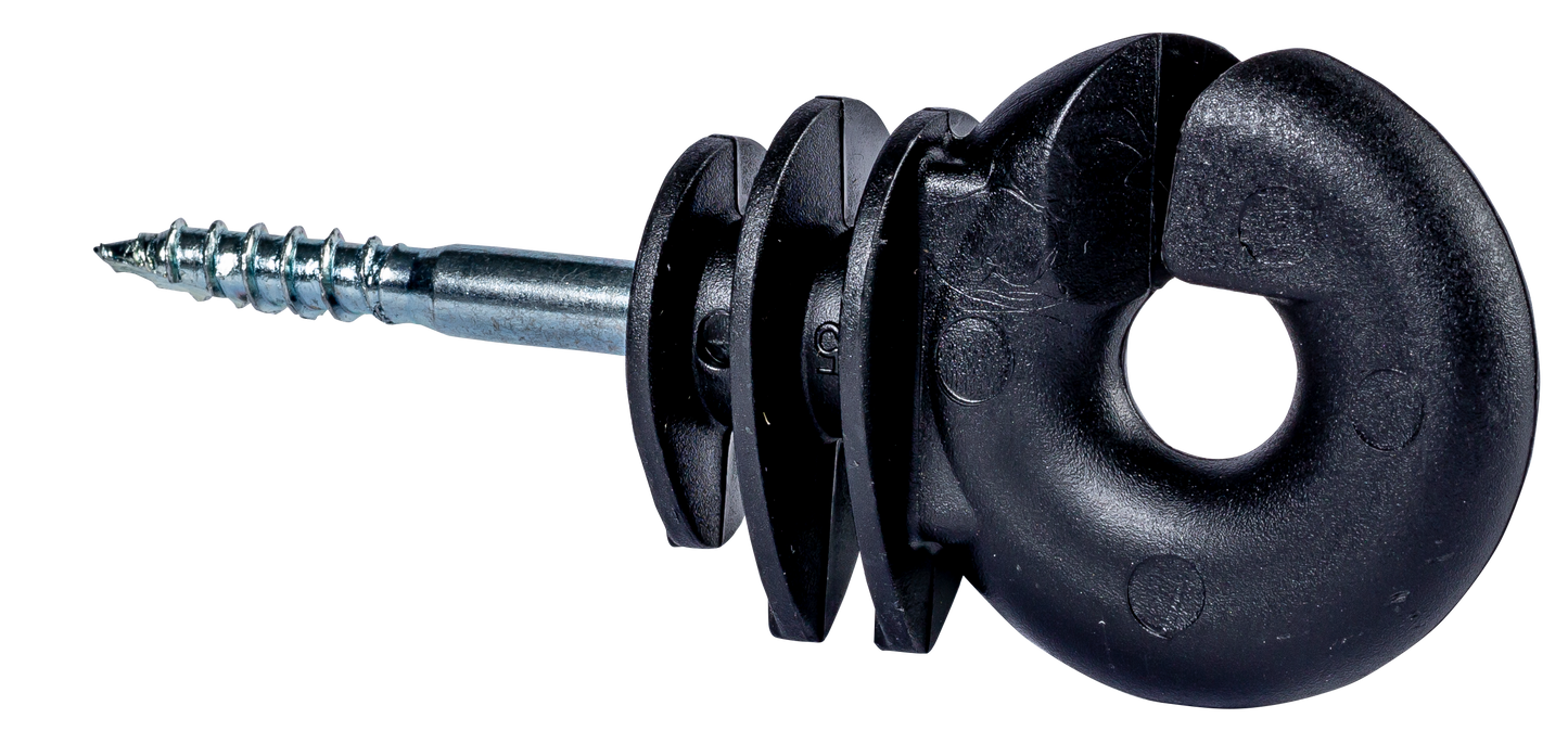 Ringisolator mit selbstschneidendem Holzgewinde