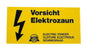 Warnschild "Elektrozaun"