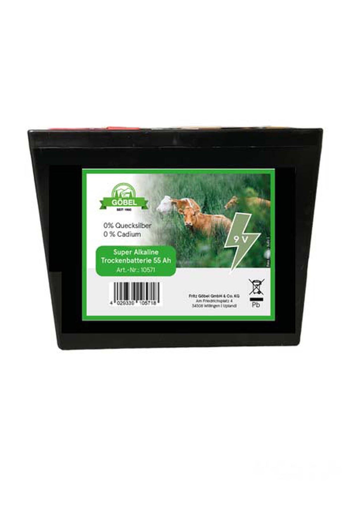 Batterie 55 AH alkalisch