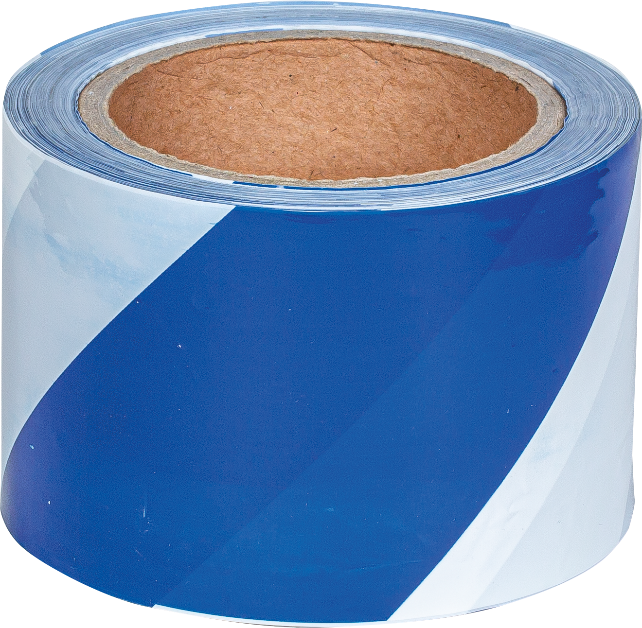 Signalband blau-weiß, beidseitig bedruckt, 100 m Rolle