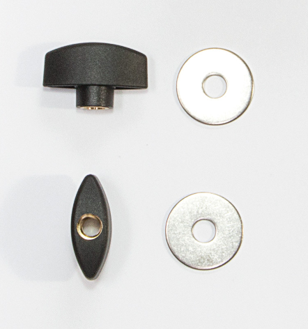 Flügelmutter mit Scheibe Thermolac (Servicepack 2 St./Pack)