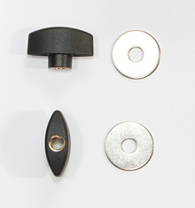 Flügelmutter mit Scheibe Thermolac (Servicepack 2 St./Pack)