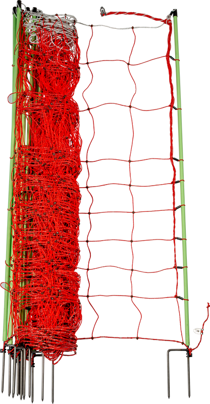 TornadoXL-Elektrozaunnetz mit Erdleiter