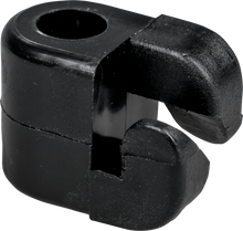 Kunststoffisolator schwarz, für 10 mm Glasfiberpfähle (25 Stück/Pack)