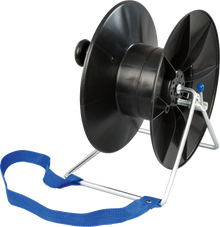 Haspel mit Brusttragegestell mit Arretierung