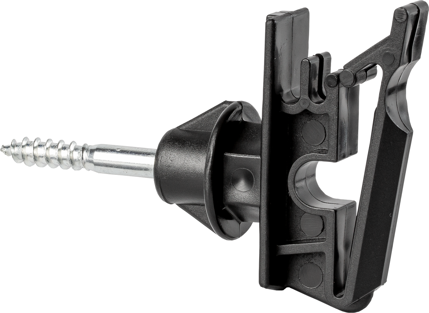 Seil-/ Bandisolator, Holzgewinde für Bänder bis 40 mm (25 Stück/Pack) Schaftdurchmesser 6 mm