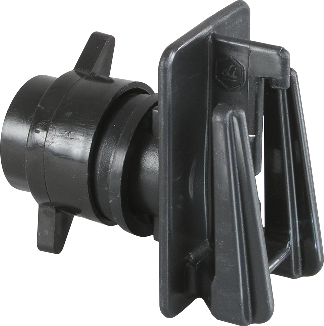 Schraub-Breitbandisolator für Pfähle bis 12 mm (10 Stück / Pack)