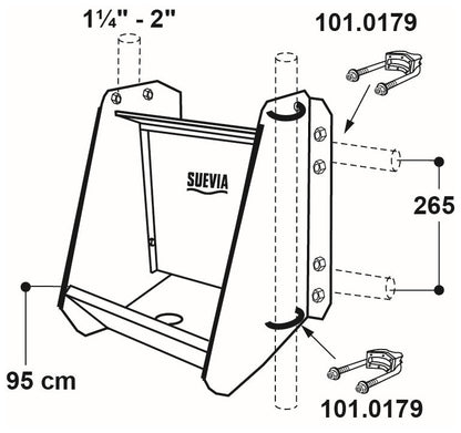 Trogtränke mit Schwimmerventil
