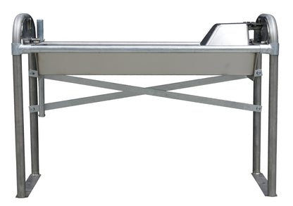 Flachschwenk-Trog, Bodenmontage