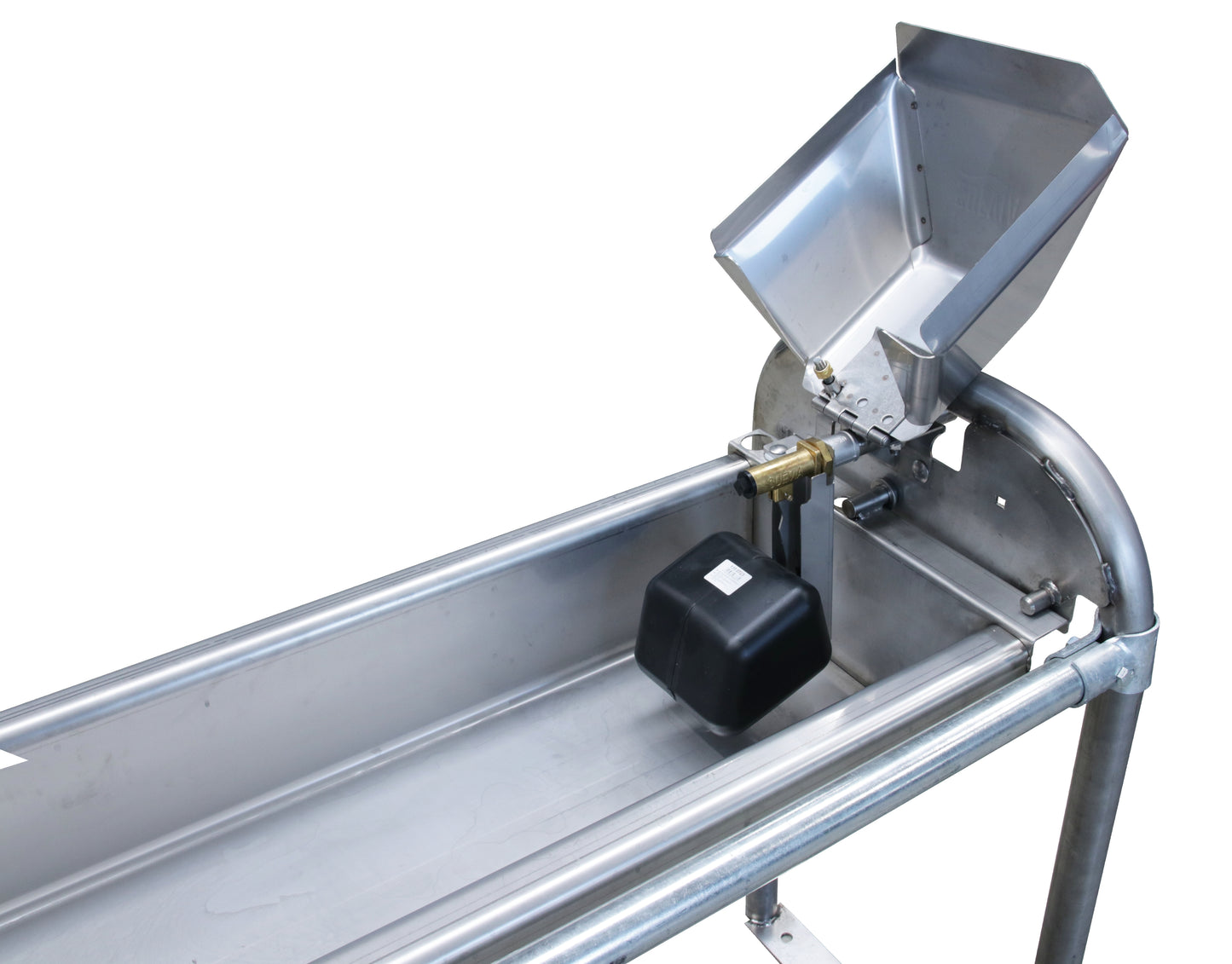 Flachschwenk-Trog, Bodenmontage