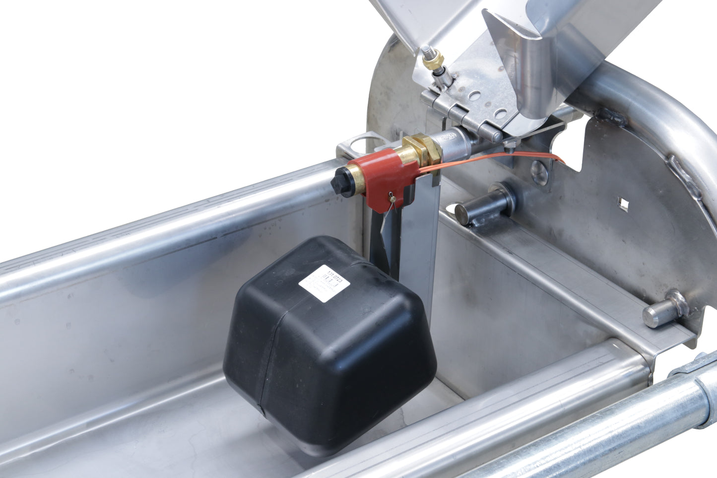 Flachschwenk-Trog, Bodenmontage