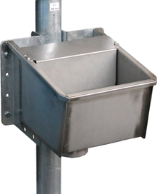 Halter für Kompakt-Trogtränke Mod. 6137 für Rohr mit 102 mm Durchmesser