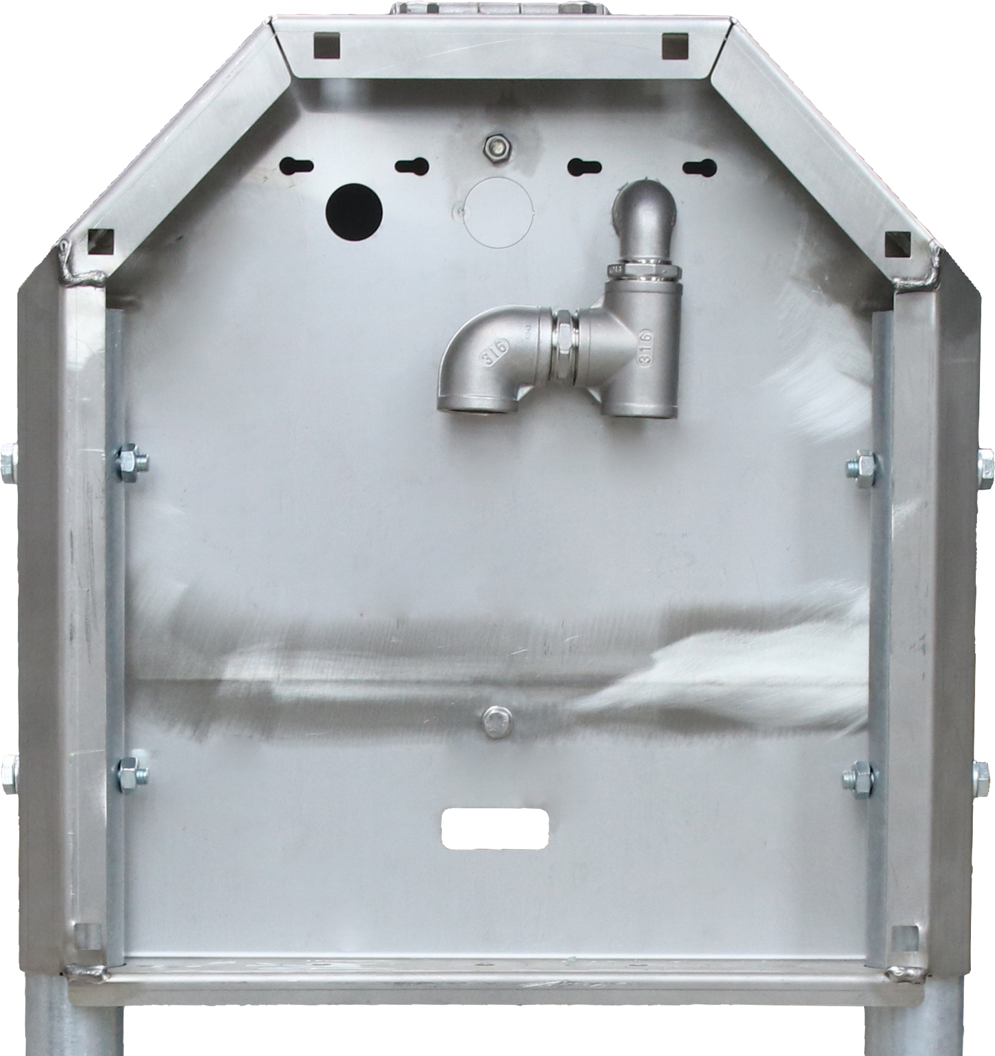 Ringleitungs-Anschluss-Set 1" aus Edelstahl