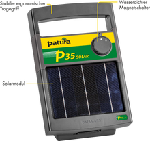 P35 Solar, Weidezaun-Gerät