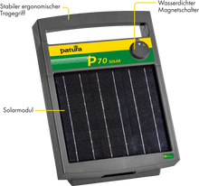 P70 Solar, Weidezaun-Gerät