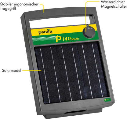 P140 Solar, Weidezaun-Gerät