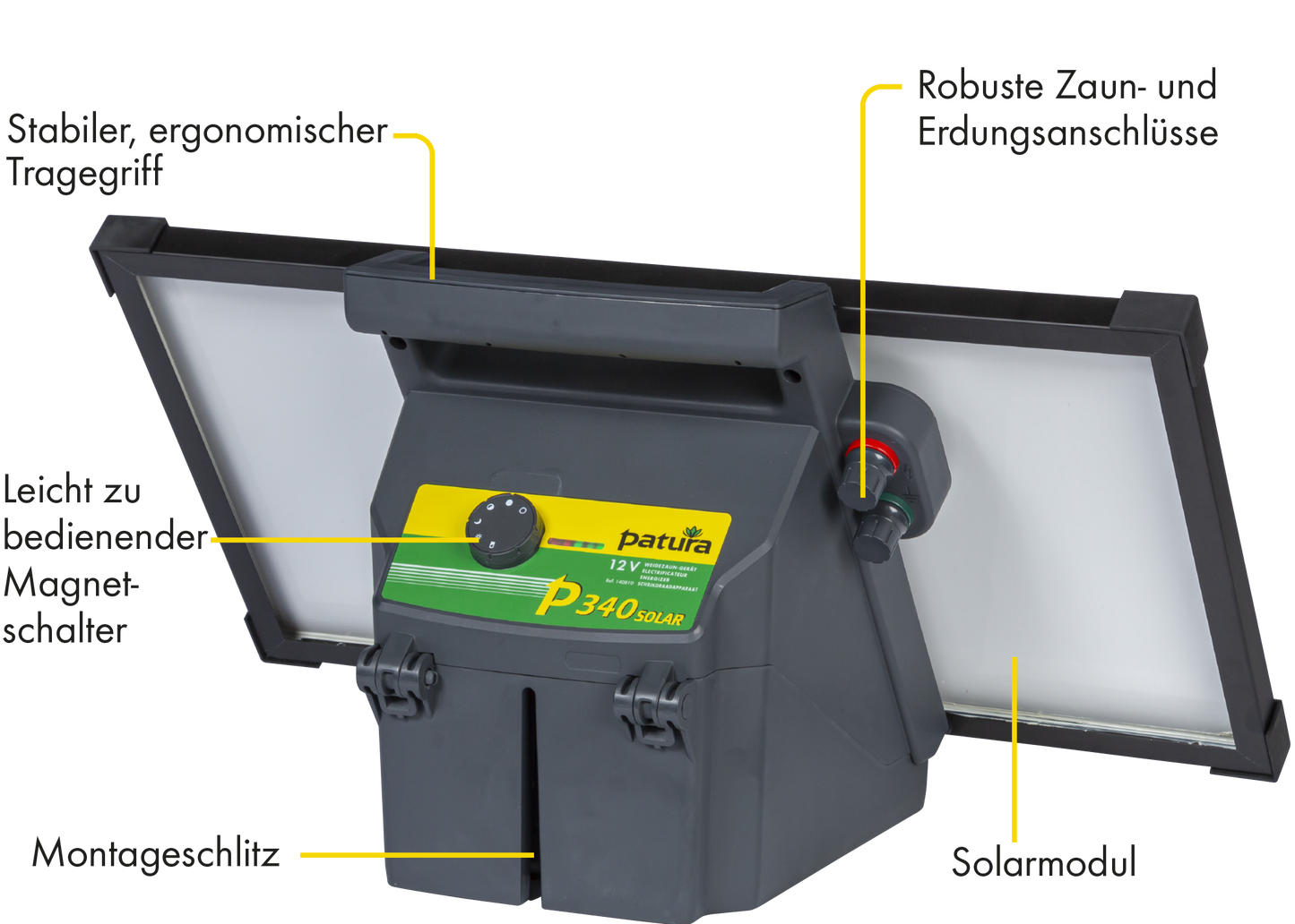 P340 Solar, Weidezaun-Gerät