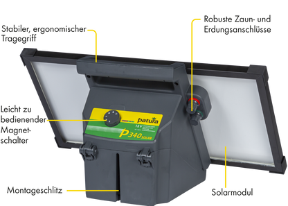 P340 Solar, Weidezaun-Gerät