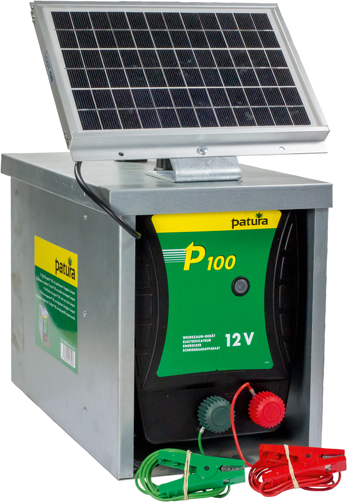 Komplettset P100 mit Solarmodul 5 W und Tragebox Compact