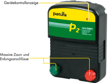 P2, Weidezaun-Kombigerät, 230V/12V