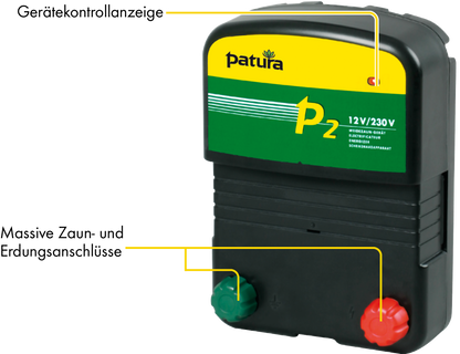 P2, Weidezaun-Kombigerät, 230V/12V