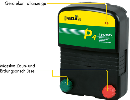 P4, Weidezaun-Kombigerät, 230V/12V