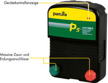 P5, Weidezaun-Kombigerät, 230V/12V