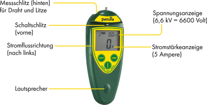 Fernbedienung, inkl. Zaunkompass