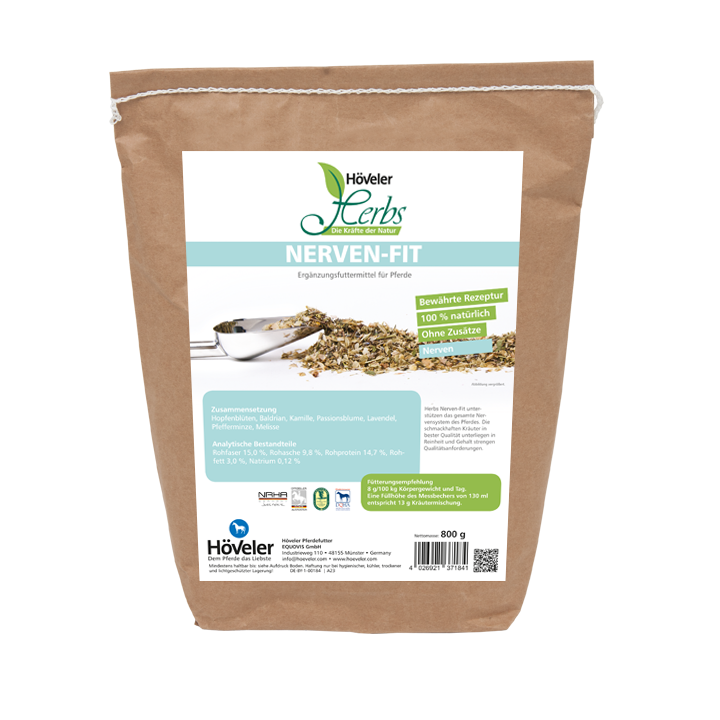 Höveler Herbs Nerven Fit 800 gr.