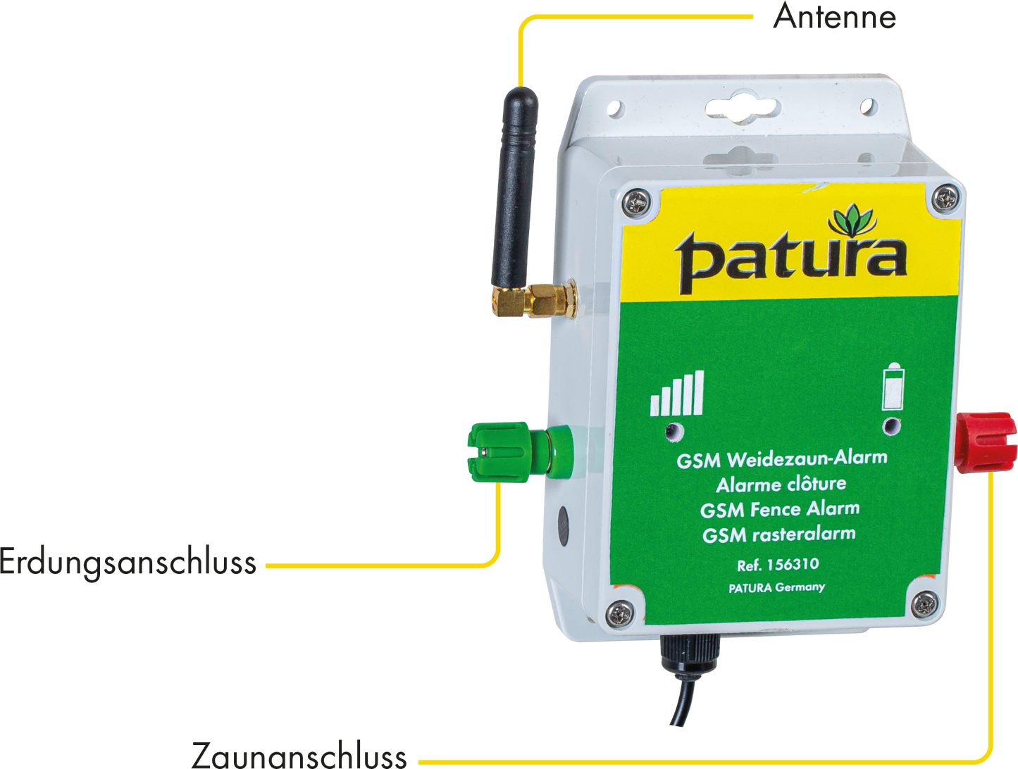 PATURA GSM-Weidezaun-Alarm