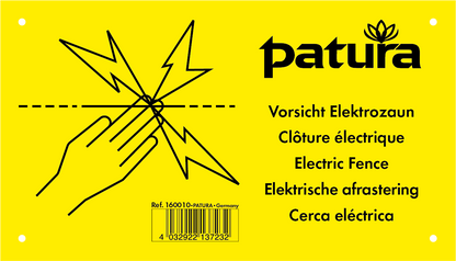 Warnschild - Elektrozaun