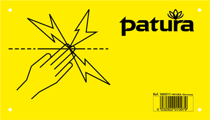 Warnschild - Elektrozaun