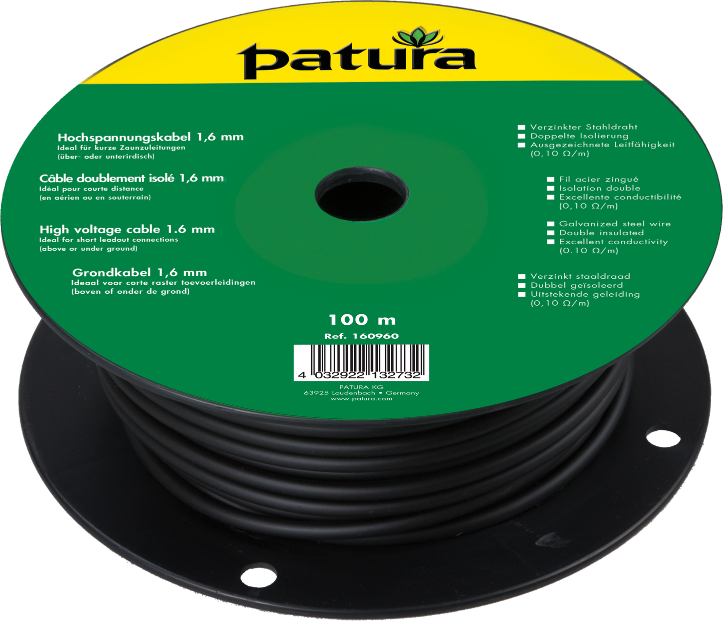 Hochspannungskabel 1,6 mm