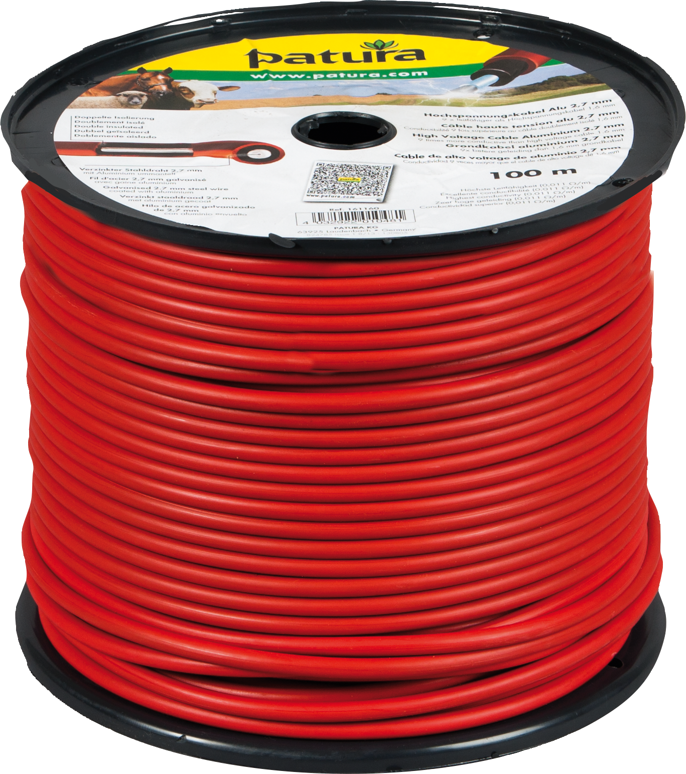 Hochspannungskabel Alu 2,7 mm